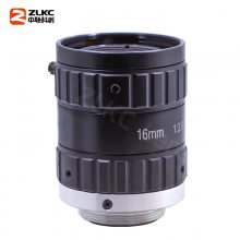 ZLKC中联科创16mm 工业镜头 HK1620MP12 低畸变 机器视觉检测 C口镜头