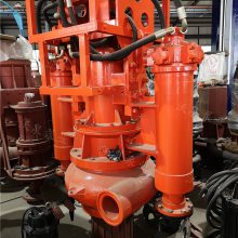 小型清淤泵-双搅拌器液压抽渣泵 挖机吸泥泵 沃泉泵业