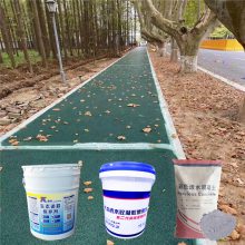 深圳彩色透水混凝土道路 公园地面施工