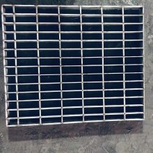 不锈钢篦子沟盖板网格盖板楼梯踏步扶栏通道地板踏板