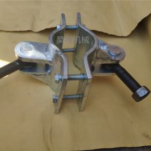 牧场隔栏门门轴合页抱箍 牛场围栏立柱抱卡连接件 紧固件