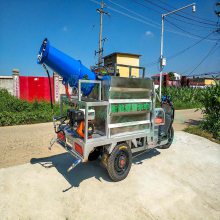 新能源電動(dòng)三輪霧炮機(jī)小型多功能灑水車可移動(dòng)小型灑水噴霧小型噴水車