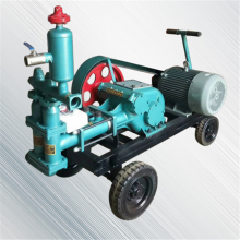 BW70砂浆注浆机地基桥梁加固灰浆灌浆机电动11KW双缸活塞注浆机