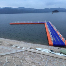 水上简易平台浮箱大浮力走人易拆解拼接自浮式塑料浮桥