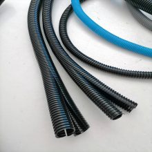 临安区内径24.8两层开口尼龙波纹管 加掰开式浪管盒接头PA23组合