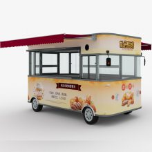 广告宣传车 餐车 美食早餐车 定制加工餐车