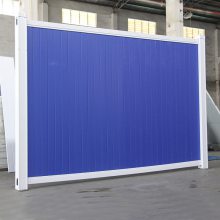 惠州市博罗县工地施工隔离围栏PVC临时彩钢围挡