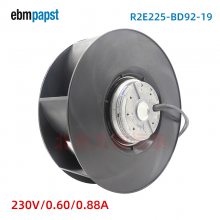 R2E225-BD92-19 ebmpapst 230V AC 225mm ķ