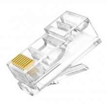 TP-LINK TL-EH5e-100超五类非屏蔽网络水晶头RJ45网线100家用千兆