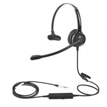 CS11MP单耳头戴降噪话务耳机 3.5音频手机耳机 呼叫中心客服耳麦