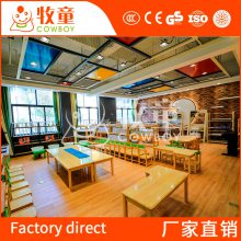 幼儿园儿童床定制 幼儿园早教中心午休床 幼儿园木质叠叠床