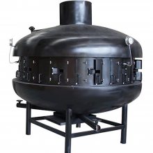 供应大型自动烤鱼炉燃气电烤木炭加热酒店专用烤鱼设备