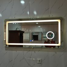 方形酒店卫浴镜宾馆浴室镜led灯镜智能除雾镜卫生间智能镜
