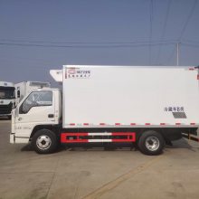 江铃顺达五十铃冷藏车 120马力 食品蔬菜运输车 4.2米冷链车