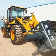 自己30铲车改搅拌斗双液压马达嘉峪关