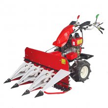 农用作物割倒机器 苜蓿辣椒收割一体机 自走式割台