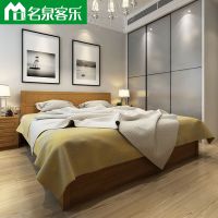 简约现代床头 床箱CTM19-1020高密度纤维板大连板式家具工厂直销