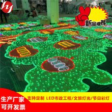 华妮定制市政路灯杆挂件LED马提琴造型灯 文旅灯光装饰彩灯