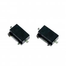 方口micro防水USB母座 安卓5PIN立式插板防水母头 高6.0mm IP67级