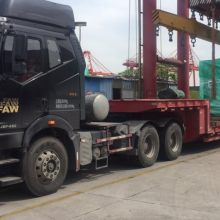 河北承德承运小型挖掘机到南非各国海运大件货物散杂船运输时效稳定