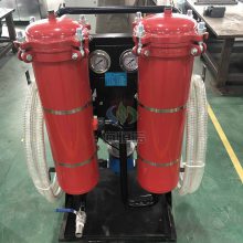 净化油滤油器 LUC-125L 双桶滤油小推车 加油小车 海恒诺净化