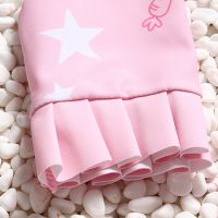 女童泳衣小童宝宝防晒婴幼儿连体可爱卡通长袖游泳衣儿童泳衣女孩