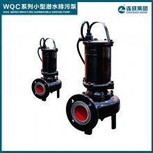 连成水泵WQ无堵塞污水泵杂质潜污泵排污泥提升水泵QW不阻塞潜水排污泵380V