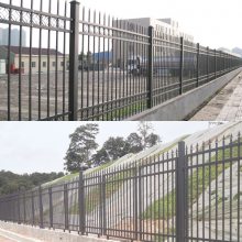 供应各式护栏围栏可定制 围墙护栏防爬栅栏厂家