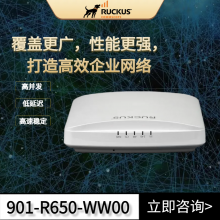 Ruckus优科R650 智慧校园 WiFi6接入点 901-R650-WW00 室内吸顶式AP