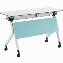 北魏批發(fā)折疊培訓(xùn)桌 現(xiàn)代教育機構(gòu)桌椅 條桌 多功能會議桌