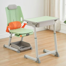 可变午休床的课桌椅 可以午休的课桌椅 学生午休躺课桌