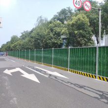 郑州铁皮围挡市场彩钢瓦围挡河南工地围挡厂家2米2.5米庞景实业