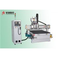木工数控雕刻机 全自动加工中心 圆盘自动换刀板式家具开料机 模压门吸塑门雕刻机