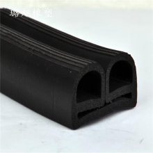 耐高温e型冷库门烤箱专用机械用密封条EPDM橡胶发泡双E字