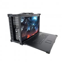 集特国产海光双路21.5寸下翻式便携机 GDC-2151 海光5380 导播录播机