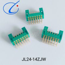 矩形连接器 JL24-14ZJW JL24-14TKY-300MM 插头插座 骊创