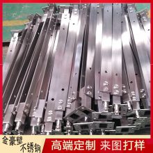 楼梯扶手栏杆楼梯不锈钢立柱_阳台护栏不锈钢立柱护栏定做