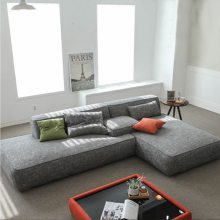 北京小户型沙发定制 布艺沙发拐角沙发转角沙发现代风格沙发L形沙发***布沙发