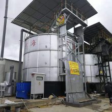 干雞糞加工設備 鶴壁東海出售有機肥生產線 10萬立方有機肥發酵罐在線***