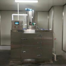 河南新乡面包食品加工用食品级全不锈钢制冰机片冰机