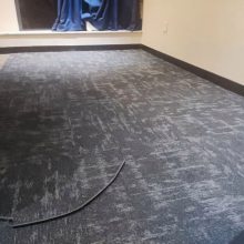 高嘉抗污抗霉防火B1级环保方块PVC拼块地毯水墨系列耐脏办公室