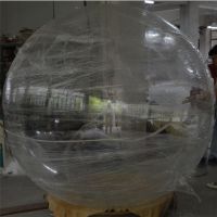 亚克力超大透明空心球 大半圆球灯罩 工程超大3/4圆球形罩现货
