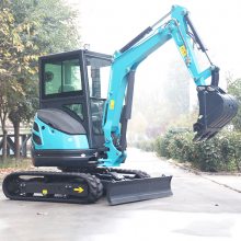 岳工水泥路面小型挖掘机拆楼用液压破碎锤35型