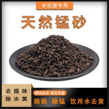 郸城锰砂滤料 1-2mm 二氧化锰含量40 除铁除锰有效过滤去异味