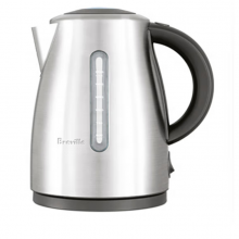 铂富（Breville） BKE490家用不锈钢电水壶 1.7L防干烧电热水壶