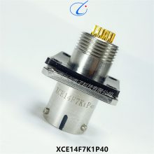 圆形连接器XCE14F7K1P40 XCE14T7Z1P40插头插座 骊创现货