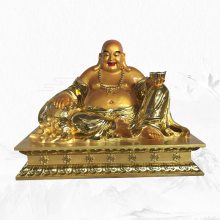 弥勒佛佛像1.3米 喜欢佛佛像 大肚弥勒佛佛像 未来佛佛像 香樟木神像