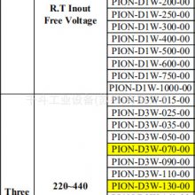 PION单相高效率电力调功器PION-D1W-500-00功率控制器
