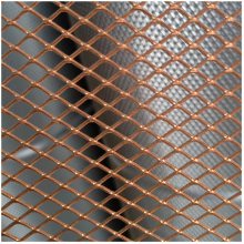 黄铜网 装饰 屏蔽菱形电极紫铜板拉伸网小孔 马腾丝网