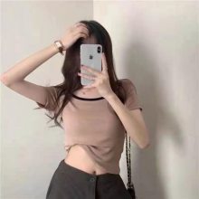 夏季大码女装短袖批发夏季宽松版女装短袖批发厂家直销货源广州